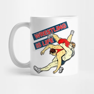 Wrestling Mug